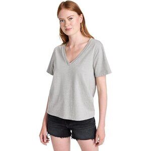 Good American V-Neck Grey Tee ( 5XL )